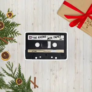 The Rhino Mix Tape Sticker