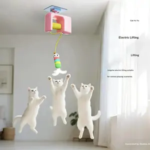 Cat Toy Self-Entertainment Stress Relief, Electric Cat Teaser Ball Toy, Expend Energy Interactive Plaything for Cats
