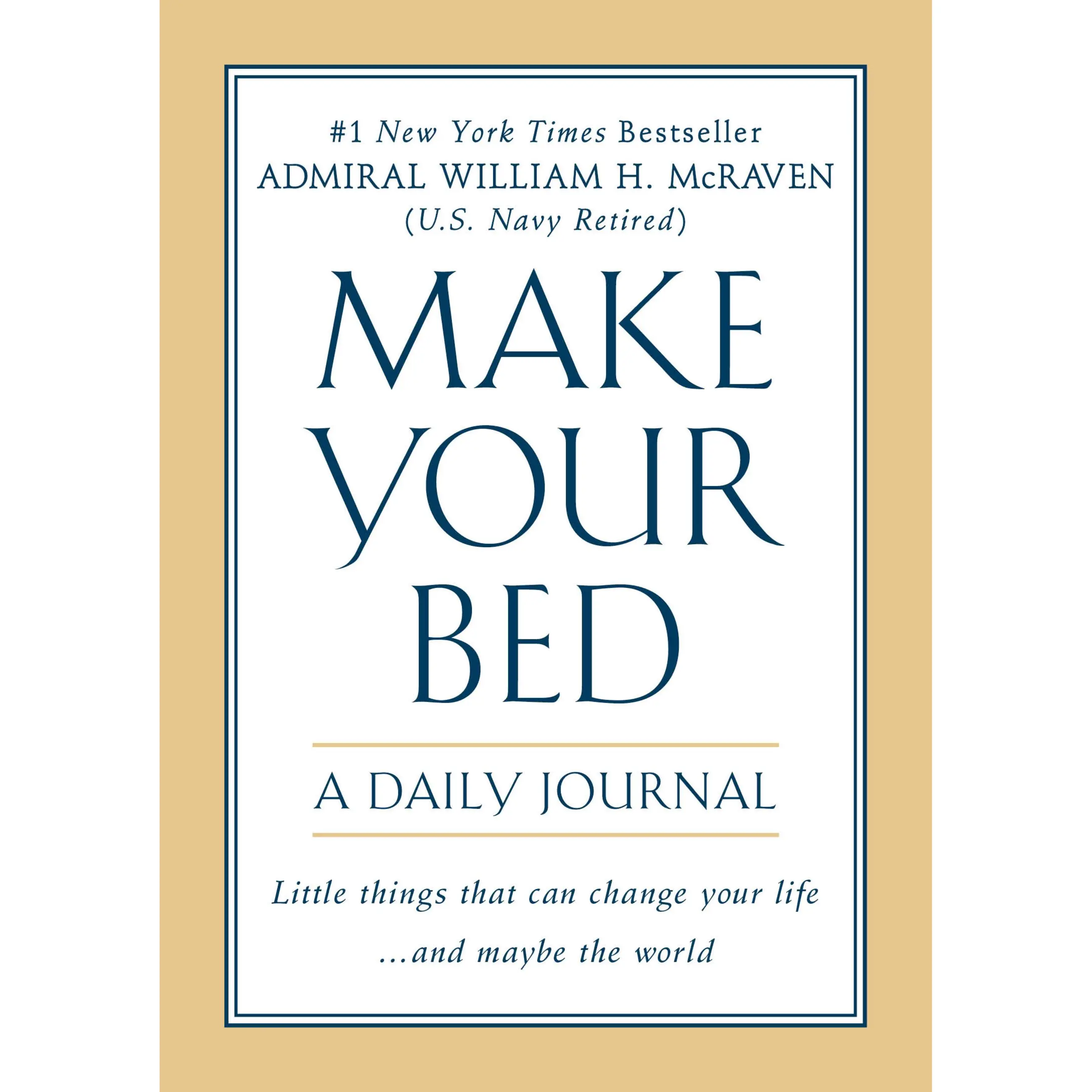 Make Your Bed: A Daily Journal
