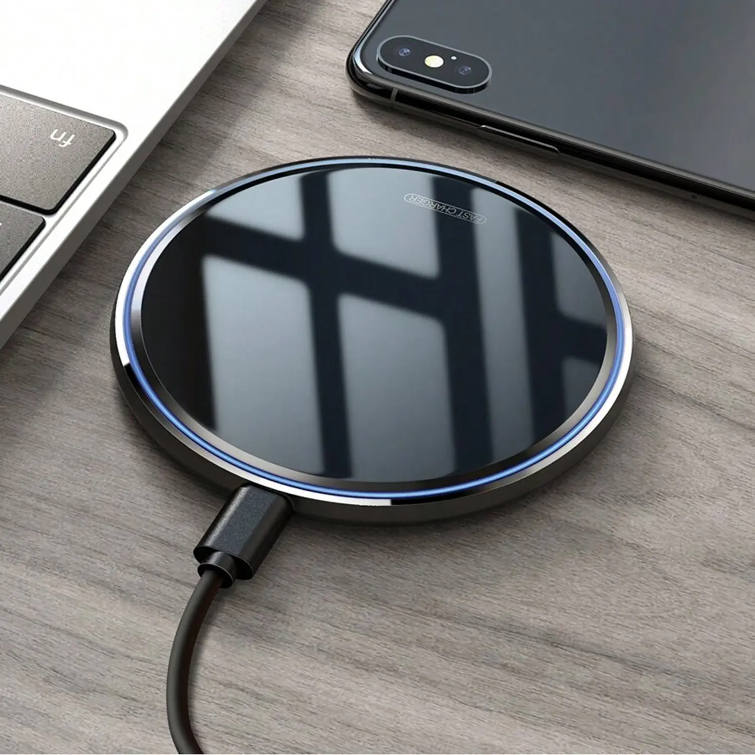 15W Fast Wireless Charger Compatible With i.Phone 15 14 13 12 Pro Max Mini 11 XS XR X 8 Plus,Compatible With Samsung Galaxy S23/S23 Ultra/S22/S22+/S22 Ultra/S21/S21+/S21 Utral/S20/S20+/S10/S10+/S9/S9+/S8/S8+, Note 20/10, Z Fold Z Flip Charging Devices