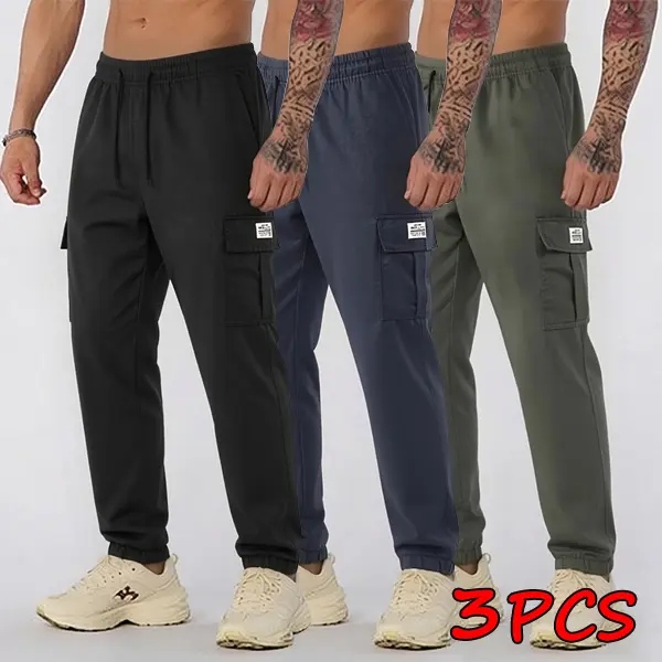 Black + Dark Blue + Army Green