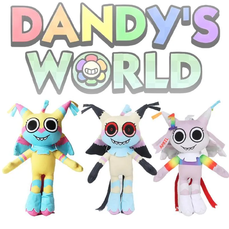 Dandy's World Blossom Buddy Yatta Colorful April Soft Plush Doll - Horror Game Themed Stuffed Pillow Toy for Toys & Hobbies Collectibles