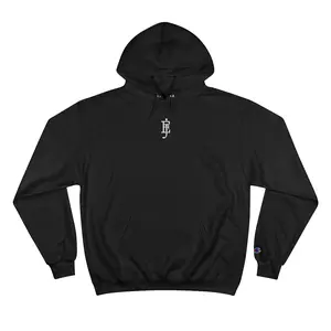 Monogram Hoodie - Black