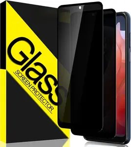 Privacy Screen Protector for Moto G 5G 2025 2-Pack 9H Hardness Tempered Glass Anti-Scratch Case-friendly Bubble-Free for Moto G Play 5G 2025
