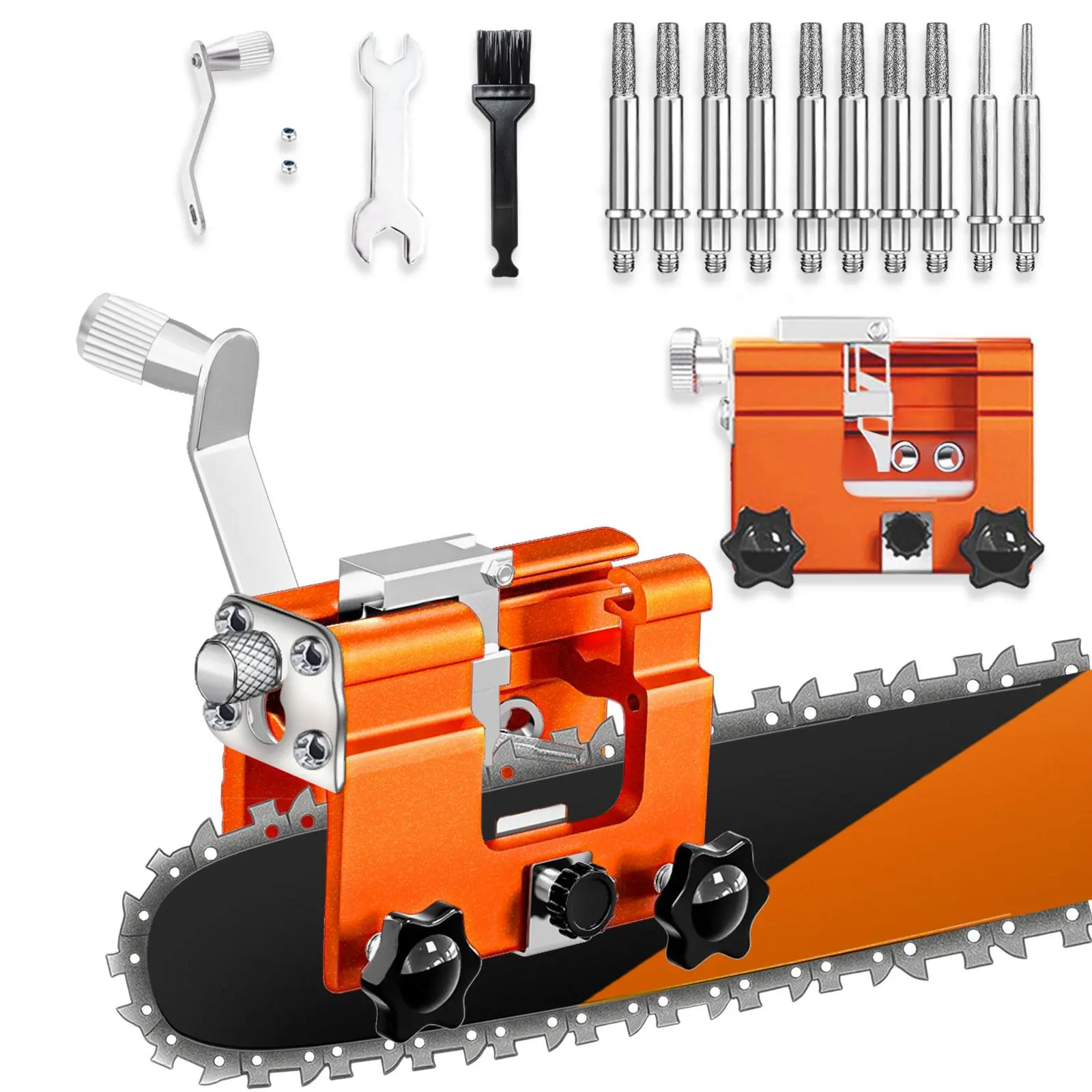 Portable Chainsaw Sharpener, Professional Chainsaw Sharpening Tool, Power Tool Accessories for Garden