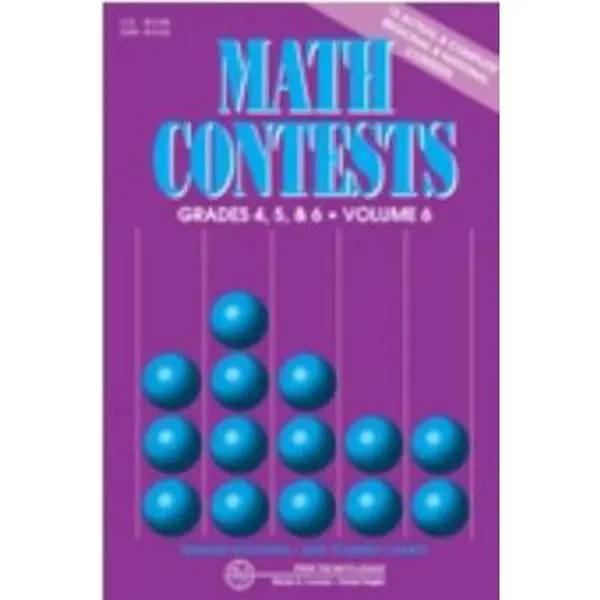 USED Book - Math Contests For Grades 4, 5, and 6: School Years 2006-2007 Through 2010-2011 by Steven R. Conrad (Paperback) - english