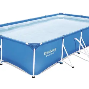 Bestway Steel Pro Swimming Pool, 5700 Litres, Blue, 4.00 m x 2.11 m x 81 cm