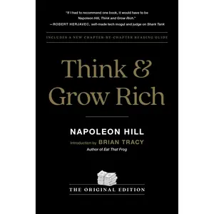Think and Grow Rich by Napoleon Hill, Brian Tracy [Paperback Book]