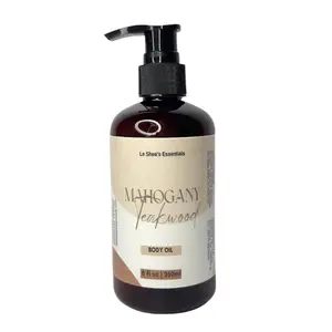 Mahogany Teakwood Moisturizing Body Oil - Sophisticated Woody