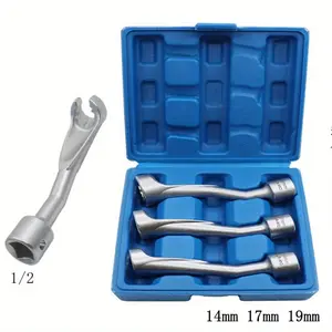 14mm 17mm 19mm Injection Fuel Line Wrench Set CR- V Line Disconnect Tools Sets of Injection Pipe Wrench