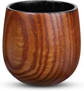 Classic – Charred Wood Whiskey Glasses, Handcrafted Drinking Cups Perfect for bourbon tasting and old-fashioned cocktails — a unique gift for men that they simply can’t put down.