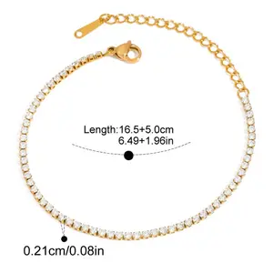 High-end Exquisite Ultra-flashing Starry CZ Bracelet, Row CZ Bracelet Tennis Bracelet Memorial Angel Wing Engraved