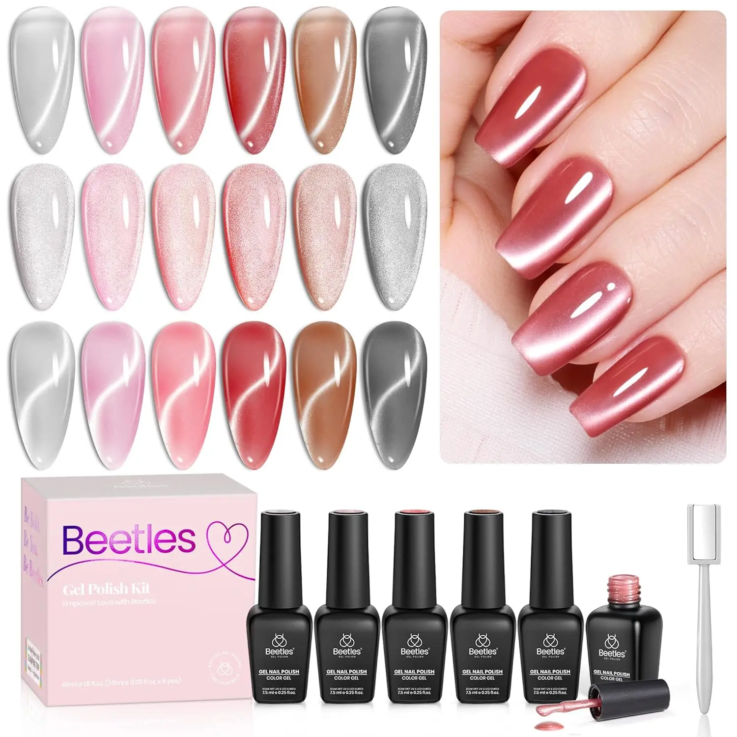 6 Colors Porcelain Glow