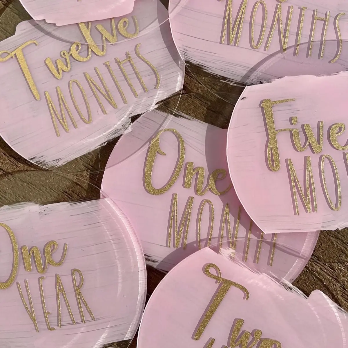 Baby Milestone Markers + Memory Markers + Baby Months Signs