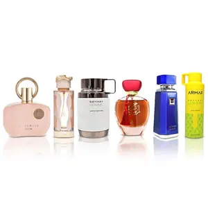 Virtual Bundle Afnan Supremacy Pour Femme EDP 3.4FL.OZ | Arabiyat Lamsat Harir EDP 3.4FL.OZ | Lattafa Teriaq EDP 3.4FL.OZ | Fragrance World Azzura Aoud EDP 3.4FL.OZ | Armaf Odyssey Homme EDP 3.4FL.OZ | Armaf Odyssey Limoni Deodorant 6.8FL.OZ