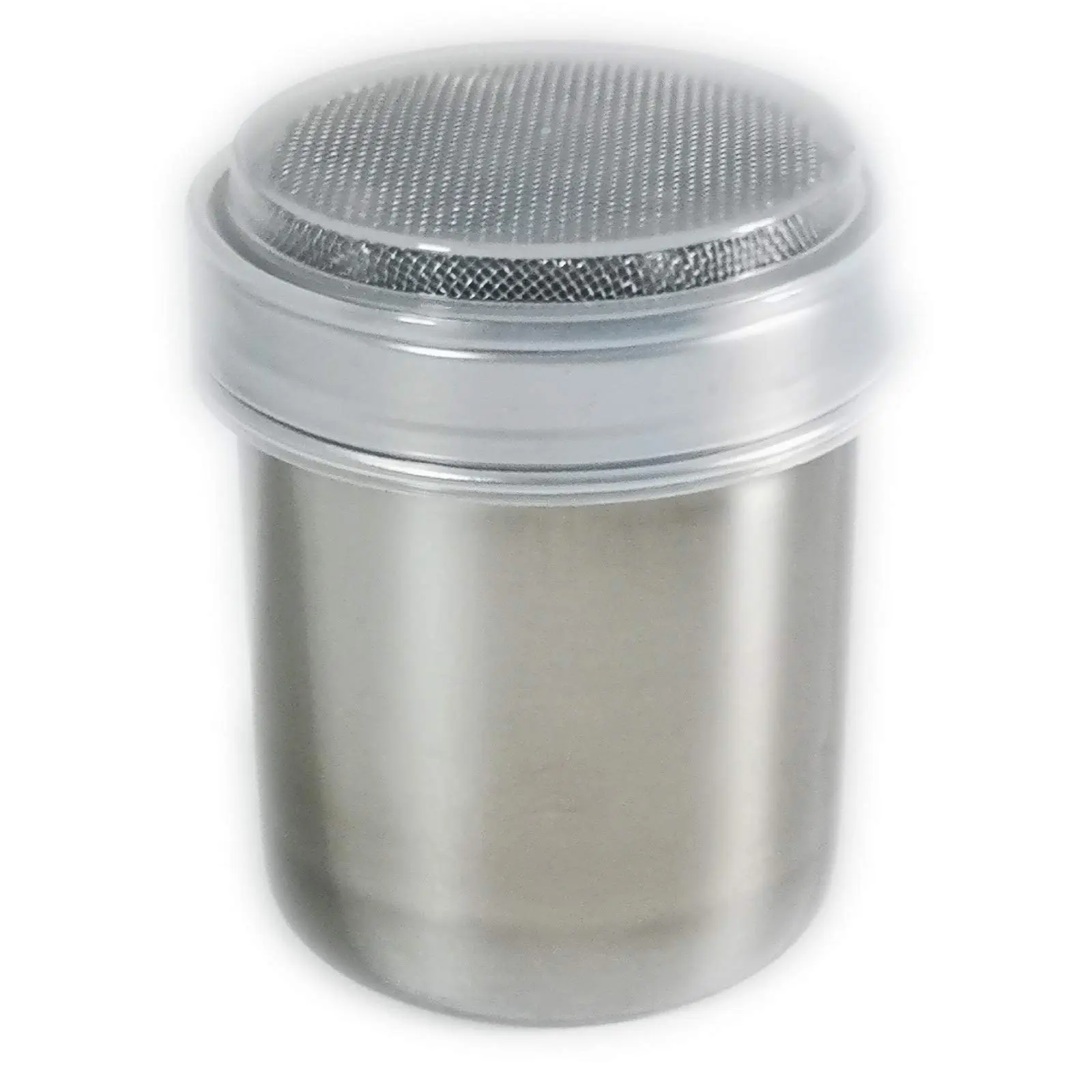 1 Pack Shaker Sifter Dispenser Duster Container Stainless Steel For Cinnamon Flour Powdered Sugar Baking Soda Cocoa Cornstarch Ect. (model-1)