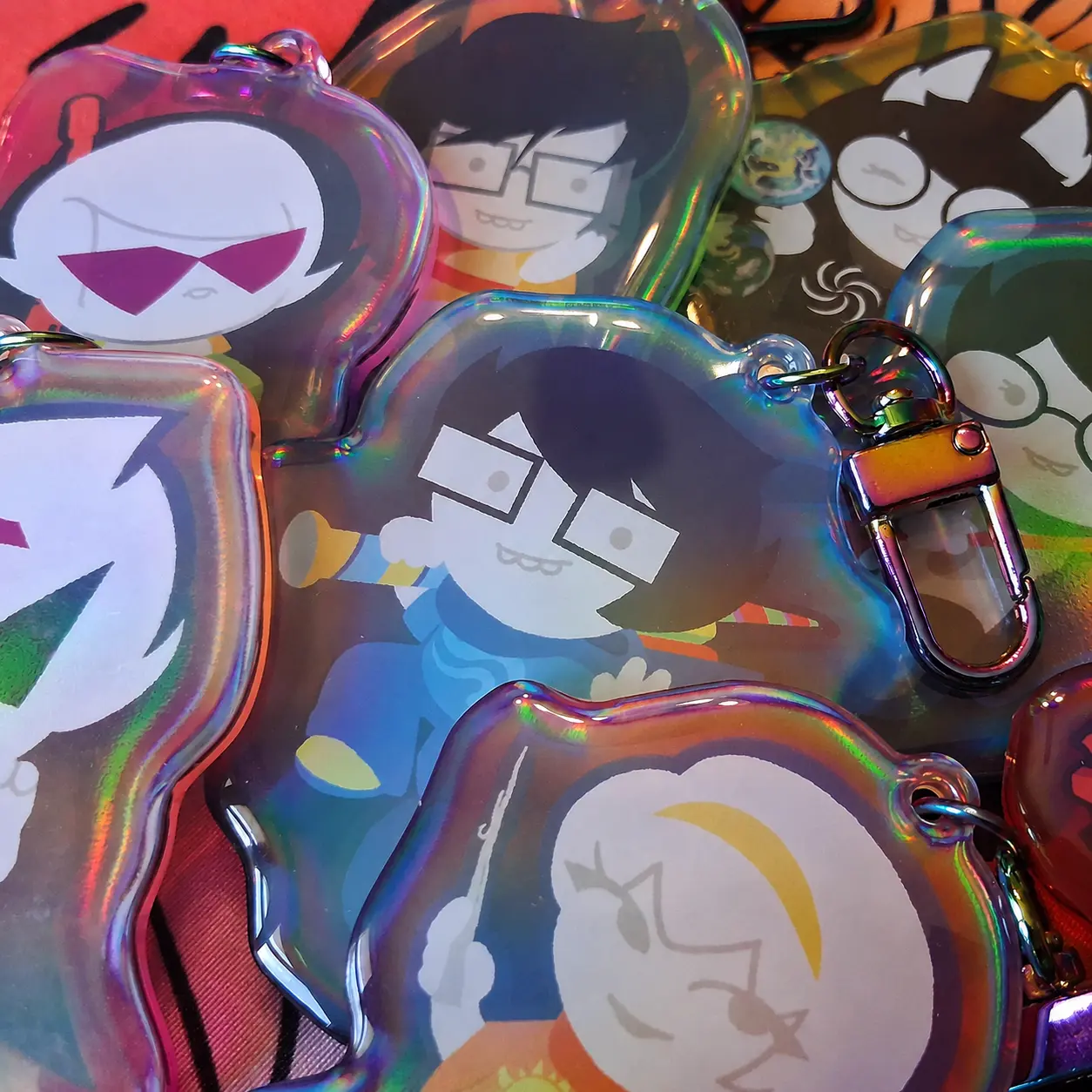 Homestuck Kids Acrylic Keychain, Great For Daily Use Or As Thoughtful Little Gifts For Your Friends And Yourself