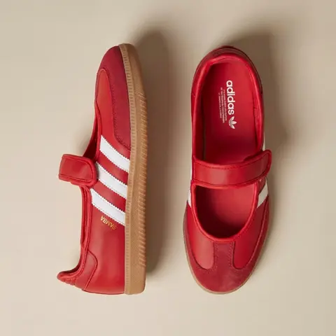 Adidas Samba Jane Scarlet White Gum JQ6446 Women's Fashion Shoes New