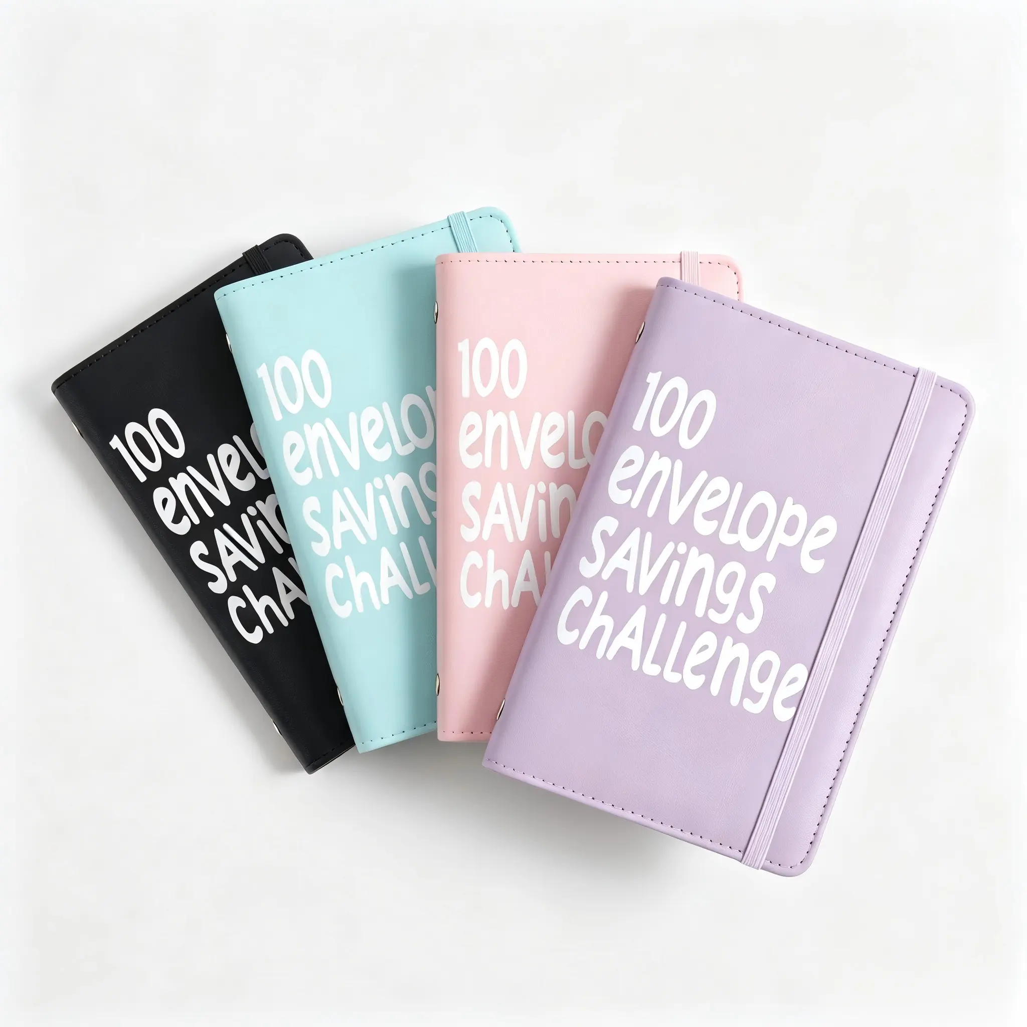 2026 New 100 Envelope Savings Challenge Binder, Money Saving Challenge Book with Cute Stickers & Cash Envelopes, $5050 Savings Planner Notebook, 100 Days Money Saving Organizer for Personal Budget Planning