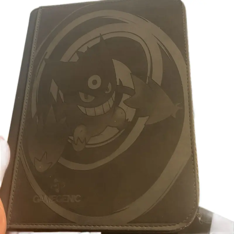 Gamegenic LASER MEGA GENGAR GRENINJA Binder Holds 180 Sleeved Cards 4  Pocket Pages Side Loading Trading Card Album - TikTok Shop