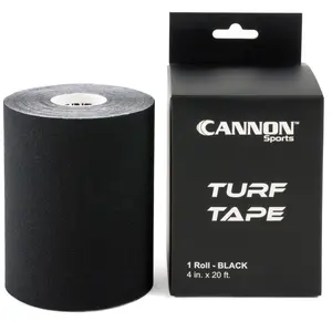 Cannon Sports Premium Turf Tape Football – 4 Inch by 20 Feet - Flexible, Breathable, Extra-Wide, Waterproof Athletic Tape – Football Tape for Turf Burn Protection