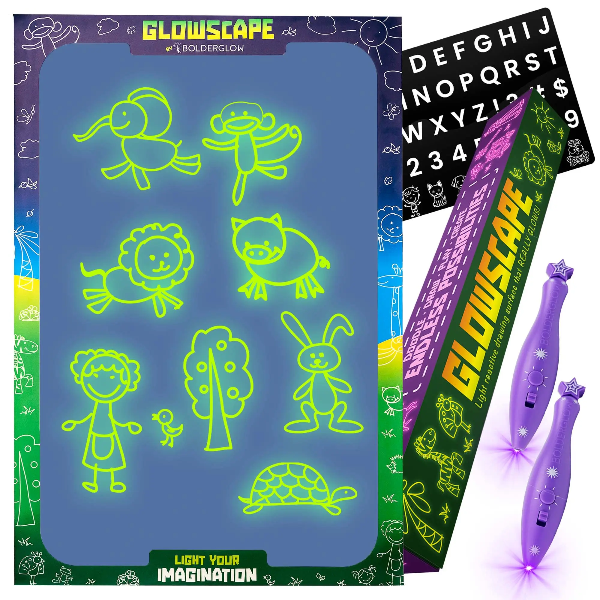 Glowscape Drawing Kit