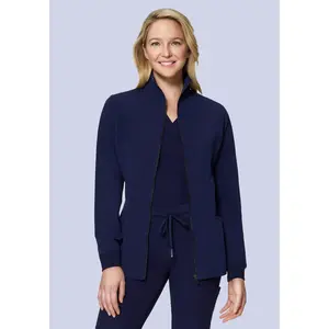 Women's Modern Scrub Jacket Navy