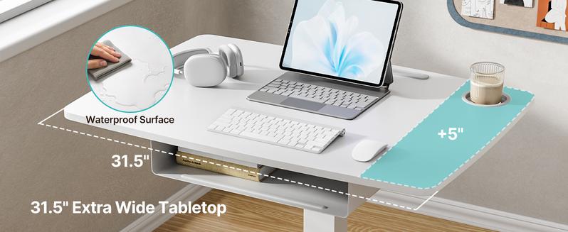 Height Adjustable Standing Rolling Desk with Wheels and Drawer, 31.5"x22" Mobile Laptop Table for Teachers, Classroom or Home Office, Black Height Adjustable Standing Rolling Desk with Wheels and Drawer, 31.5"x22" Mobile Laptop Table for Teachers, Classroom or Home Office, Black