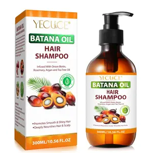 Yecuce Biotin Shampoo with Onion, Rosemary, Moroccan Argan Oil & Tea Tree, Moisturizing Repair Split Ends, Suitable for Sensitive Hair
