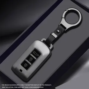 Tpu Car Remote Key Case Cover Shell for Mitsubishi Outlander Asx Pajero Lancer Sport Eclipse, 3 Buttons Smart Keyless Fob Accessories
