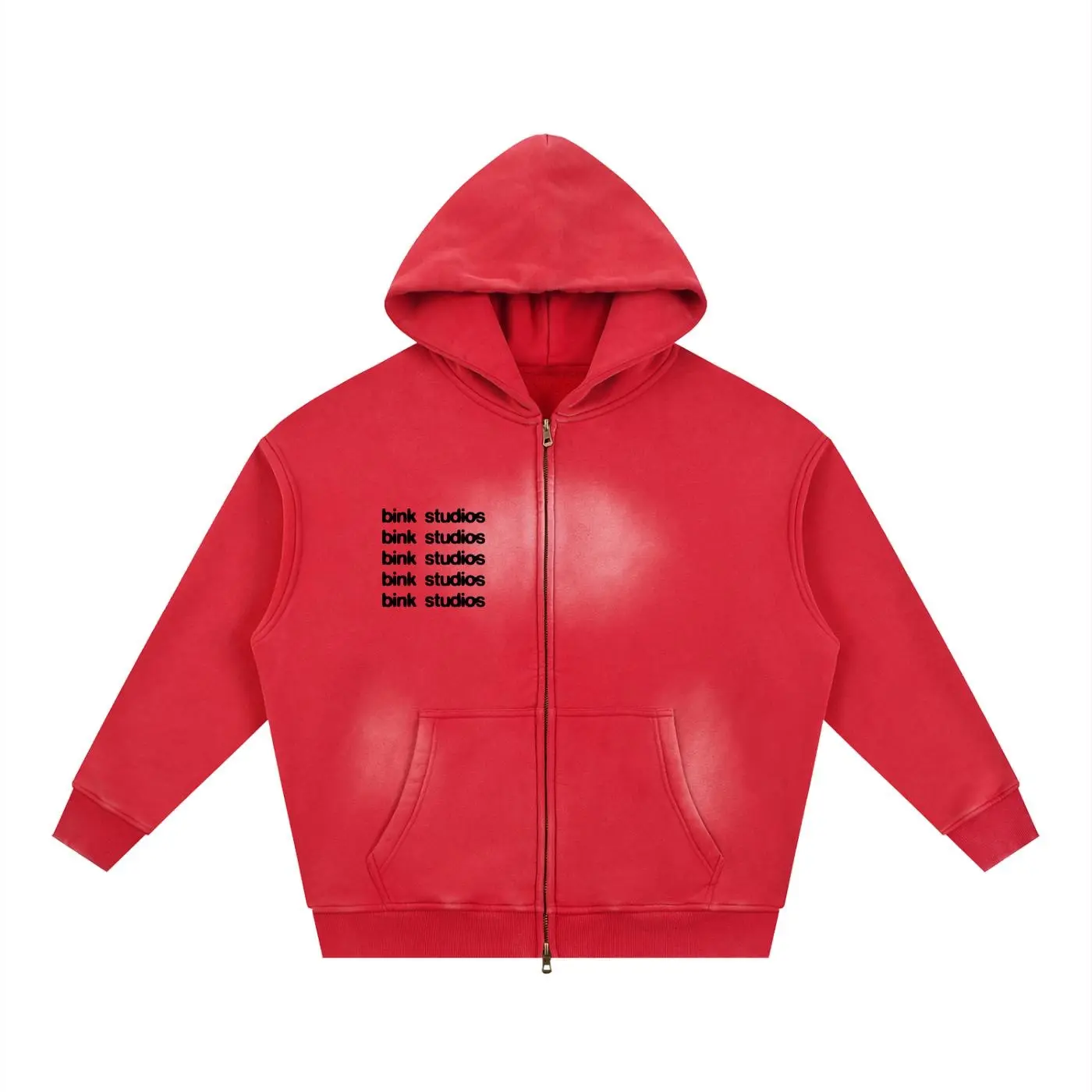 sunfade zip hoodie