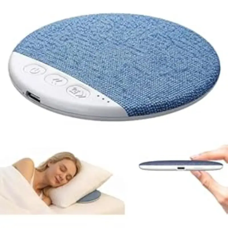 Mini Sleep Speaker, Compact Noise Cancelling Pillow Speaker, 3 Sound Modes, Timer Function, Holiday Gift, Lithium Ion Battery, New Condition, Portable Audio