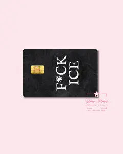 UVDTF Permanent Debit Card Decal - F*ck Ice