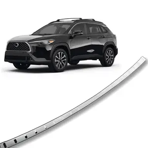 Car Accessories For 2022 2023 2024 Toyota Corolla Cross Rear Bumper Protector Guard Stainless Steel 1pcs Car Stickers Trim Auto Parts Cover Car Styling Kick Plate