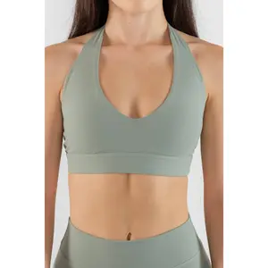 Sage Butter - Halter Bra