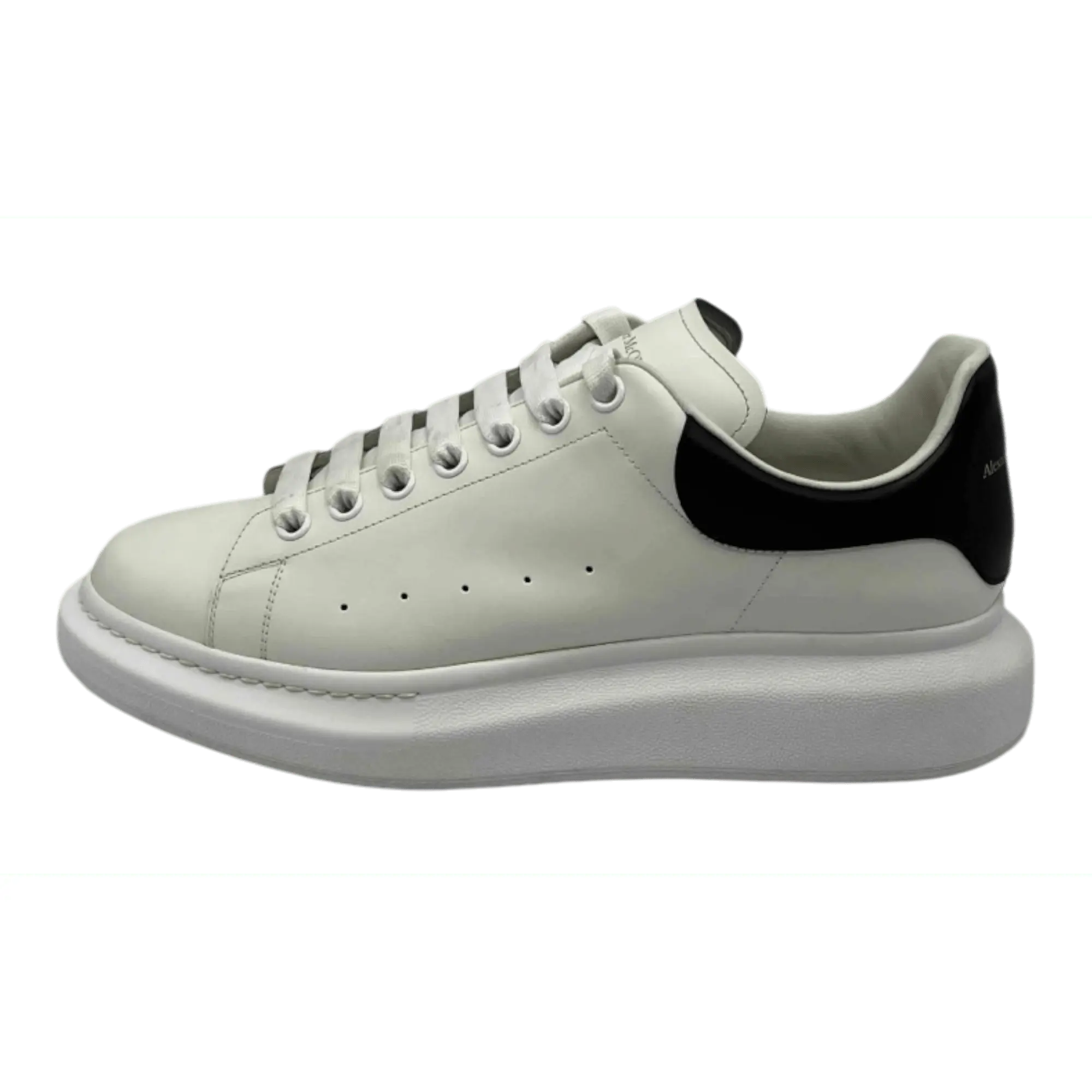 1238249 Alexander Mcqueen Oversized Sneaker White/Black (PreOwned)