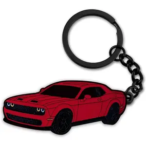 For Dodge Challenger Hellcats Dakota Charger SRT Avenger Durango Keychain,For Dodge Challenger Accessories 2015-2022