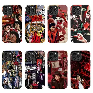 Michael Jackson Iconic Glove-Themed Shockproof Phone Case — A Crystal-Clear, Shock-Absorbing Protective Cover Crafted Exclusively for Fans of the Legendary Singer. Compatible with iPhone 8-17
