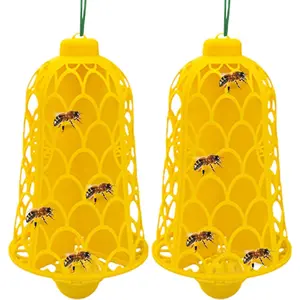 Fly Trap Indoor Sticky | Fly Traps Catcher Indoor Outdoor Cage | No Harm and Odorless Barrier, Safe Home Sticky Catcher for Gardens, Terraces