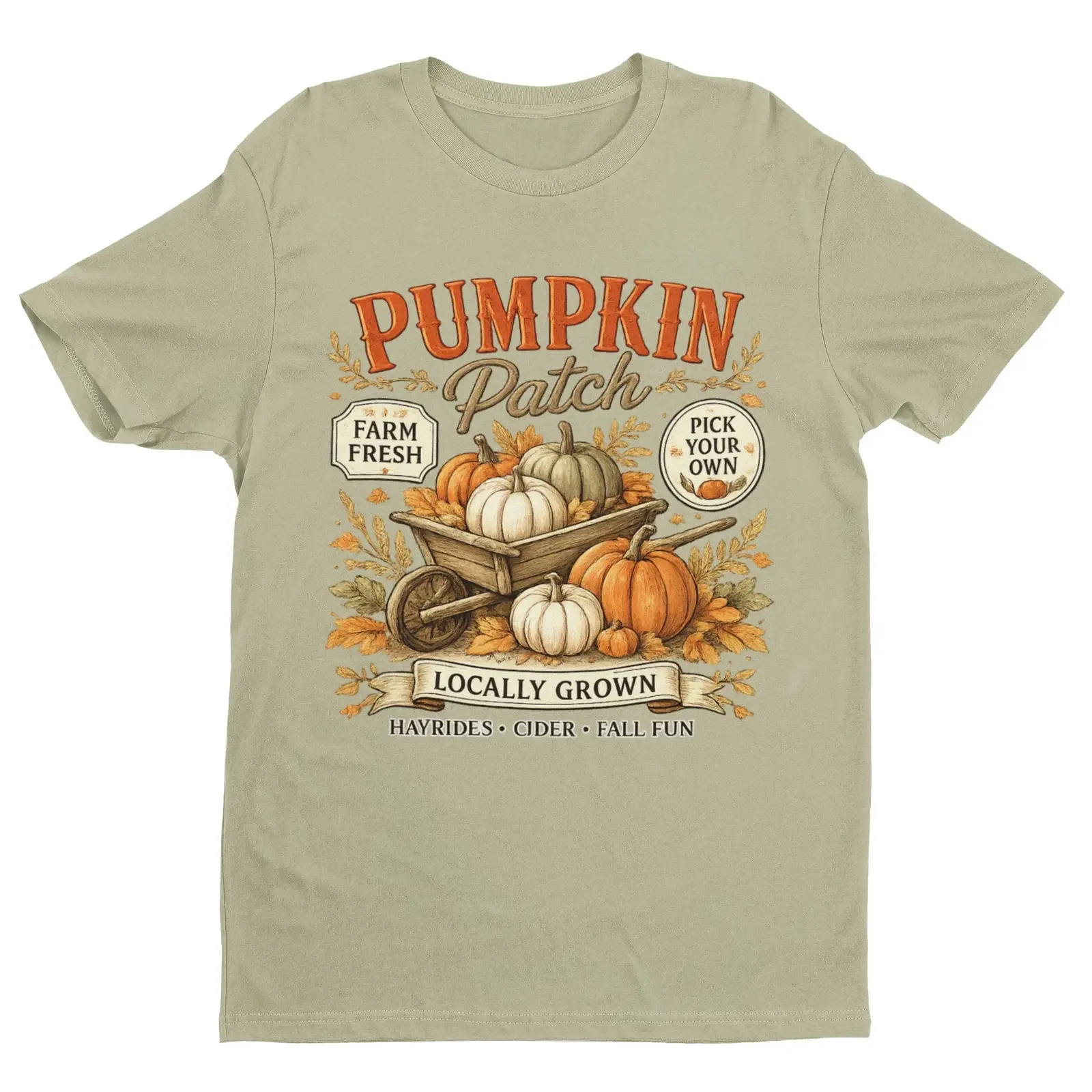 Pumpkin Patch Halloween T-Shirt Farm Fresh Harvest Tee