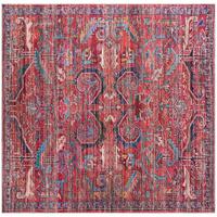 Rust Red - A 7' 3  Square