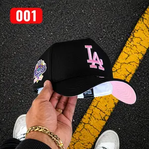 New Era New York Yankees 9FORTY A-Frame Snapback Hat – White Crown Red Brim – Adjustable MLB Baseball Cap – Streetwear Unisex Summer Edition