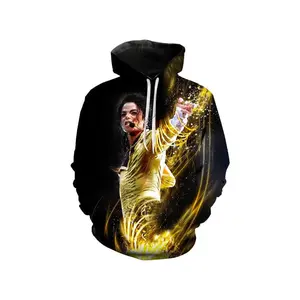 Michael Jackson Hoodies Sweatshirt Jacket Men Women Children Long Sleeve Pullover Funny 3D Print