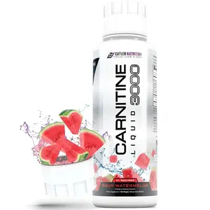 Cutler Nutrition Carnitine Liquid 3000 Watermelon Flavor | Refreshing Workout Energy Drink | Smooth Liquid Performance Beverage | US Edition