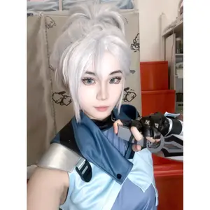 Valorant Jett Cosplay Set l Real-Life Jett Outfit l Valorant Cosplay Gear for Fans