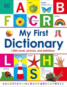 USED-My First Dictionary: 1,000 Words, Pictures, and Definitions by Dk (Hardcover)