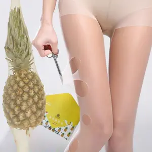 Arbitrary Cut Pantyhose Women's Spring Summer Ultra-Thin Anti-Hook Non-Silk Invisible Non-Stuck Crotch Transparent