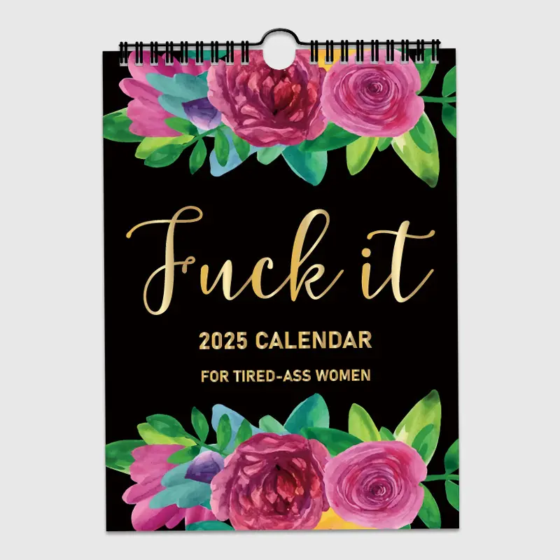 Minimalist Modern DIY Calendar for Weary Women, Paper Stationery Office Supplies