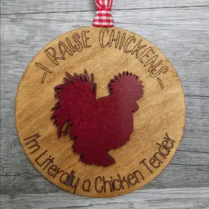 Chicken Chirstmas ornament, christmas Decoration, chicken gift #chicken ornament #chicken gift #christmasornament