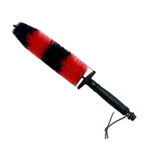 Premium Auto Wheel Cleaning Brush - Long Soft Detailing Tool for Rims, Tires & Exhaust - Perfect for Vehicle Engine & Wheel Care - Effortless Car Cleaning Solution NONE